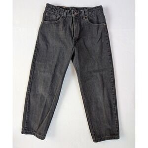 Vintage Levis‎ 550 Jeans Mens 33x30 Black Relaxed Fit Tapered Leg 90s USA Made